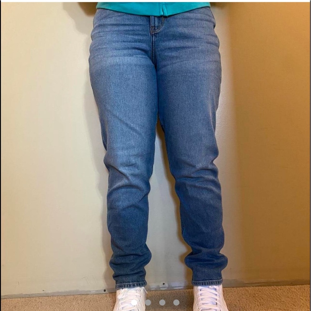 Hollister high-waisted blue jeans